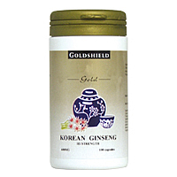 Goldshield Korean Ginseng High Strength 600mg 100 capsules