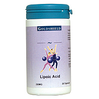 Goldshield Lipoic Acid 200mg 30 capsules