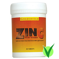 Goldshield Vitamin C with Zinc 30 tablets