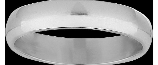 5mm gents heavy court wedding ring in 18 carat