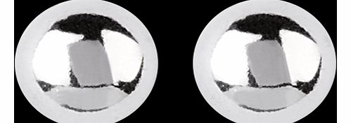 Goldsmiths 6mm Silver Ball Stud Earrings