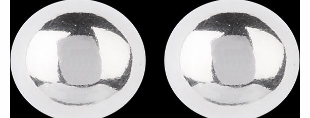 Goldsmiths 8mm Silver Ball Stud Earrings