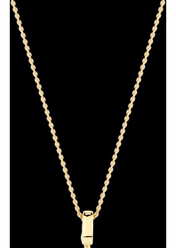 Goldsmiths Gold Vermeil Cable Chain and Bail