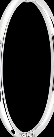 Goldsmiths Italian Silver Hinged Bangle