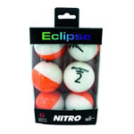 Nitro Eclipse Golf Balls 6 Pack