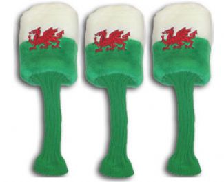 SET OF 3 WELSH HEADCOVERS
