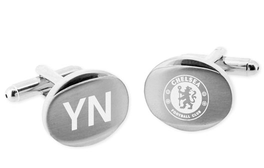 GoneDigging Engraved Chelsea FC Cufflinks
