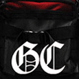Good Charlotte Red & Black Logo Backpack