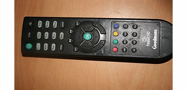 Official Goodmans Freesat HD Remote Control