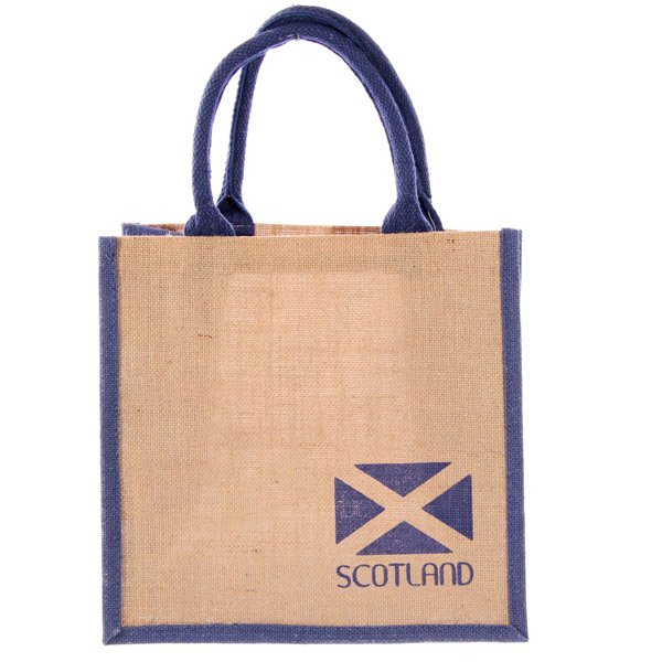 Jute Bag, Small Scottish Flag