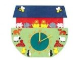 Gooseberry Green Noahs Ark Childrens Clock