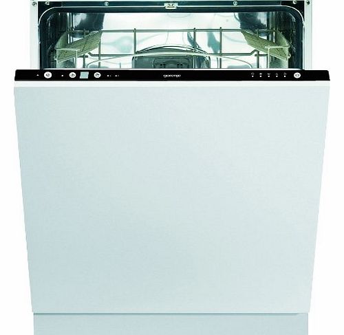 Gorenje GV62110 Fully Integrated Dishwasher in White A  rating