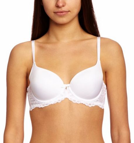 Superboost Lace T-Shirt Full Cup Womens Bra White 36B