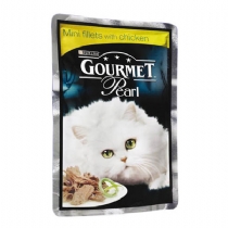 Perle Adult Cat Food Pouches 24 X 85G