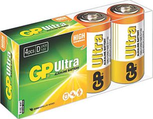 GP Batteries, 1228[^]6610G D Batteries 4 Pack 6610G