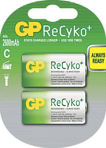 GP Batteries, 1228[^]9431G ReCyko  Rechargeable Batteries C