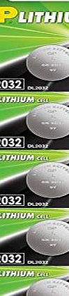 GP Battery Lithium button cell CR2032 5 Series Blister