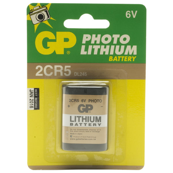 Lithium Camera Battery 6v 2cr5 2CR5