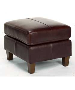 grace Footstool - Chocolate