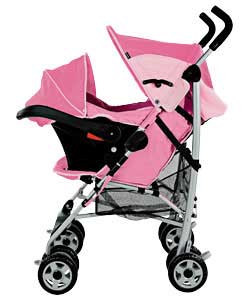 Graco Century Travel System - Pink