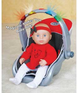 Electronic Doll Travel Seat with Baby Doll