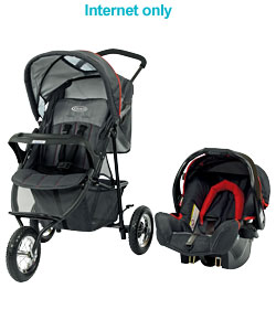 graco Expedition Travel System - Black Jack