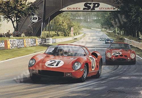 1963 Le Mans - Lorenzo Bandini Print