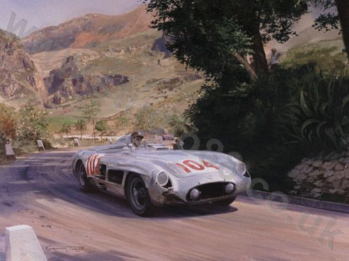 Battered Out Victorious - Stirling Moss & Peter Collins Print