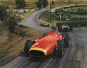 Graham Turner Juan Manuel Fangio 1911-1995 - Juan Manuel Fangio Print