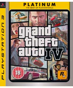 Theft Auto: IV - PS3 Game 18+
