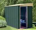 Lean To: Grandale Lean-To 4and#39;x8and39; (123cm x 246cm) - Green / Cream