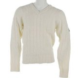 Gray-nicolls Slazenger Cricket Knitted Sweater Cream Small