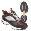 Comfortable PU upper with additional midfoot stability Sculptured shock absorbing EVA midsole Ideal 