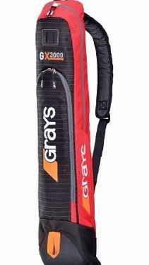 Grays GX3000 Hockey Stick and Kit Bag (Red/Black)