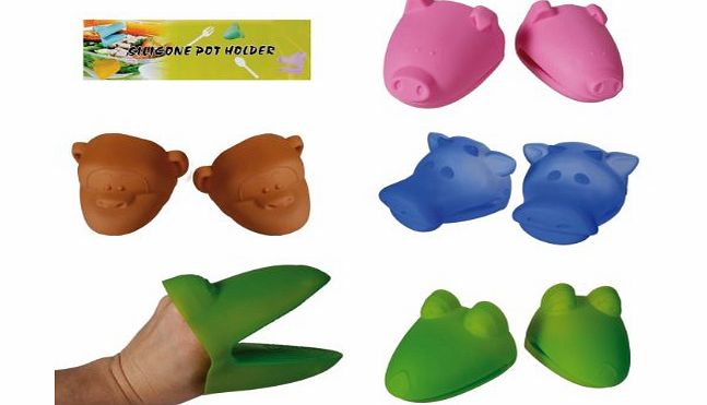 Great Gifts Piglet Silicone Oven Glove - Great at Hot Temperatures - Gents, Mens, Mans, His, Lady, Ladies, Women, Her Ideal Present, Gift For Birthday, Christmas, Xmas Ideas For The Home, House