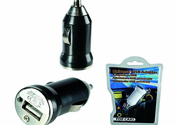 Great Gifts Universal USB Adaptor - For Cars - Mobile Phones, GPS, Tablets - Gents, Mens, Mans, His, Lady, Ladies, Women, Her On Sale, Offer Birthday, Christmas, Xmas Present, Gift Idea