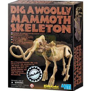 Great Gizmos 4M Kidz Labs Dig A Dino Woolly Mammoth Skeleton