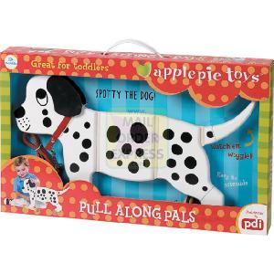 Great Gizmos applepie toys Pull Along Pals Spotty Dog