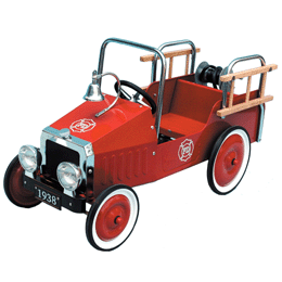 Great Gizmos Classic Pedal Car - Fire Engine