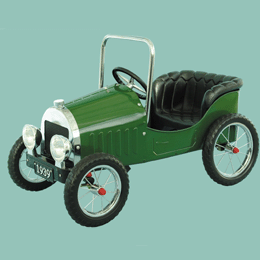Great Gizmos Classic Pedal Car - Green
