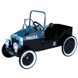 Classic Pedal Car - Police Car