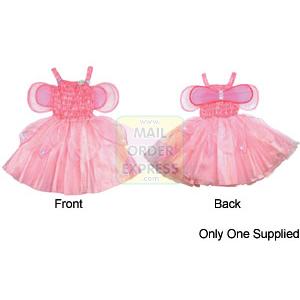 Pink Poppy Small Fairy Dress With Wings