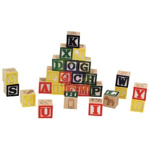 Great Gizmos Toy Box A-Z Alphabet Blocks