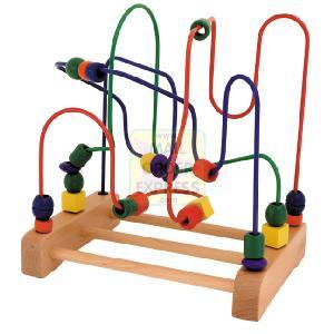 Great Gizmos Toy Box Wooden Bead Frame