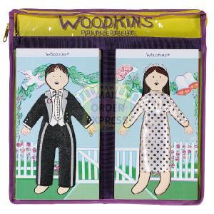Great Gizmos Woodkins Bride and Groom Double Deluxe