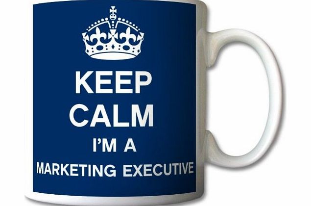 GreatDeals4you Keep Calm Im A Marketing Executive Mug Cup Gift Retro