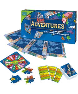 Green Board Games Atlas Adventures Board Game