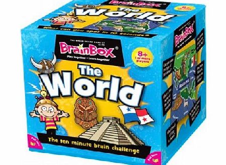 Green Board Games BrainBox - All Around the World