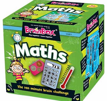 Green Board Games BrainBox Maths