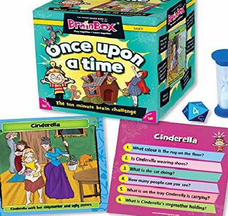 Green Board Games BrainBox Once Upon A Time Game